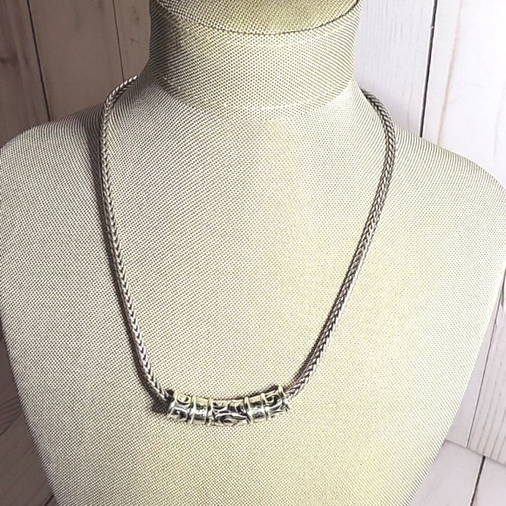 Brighton Textured Bar Necklace